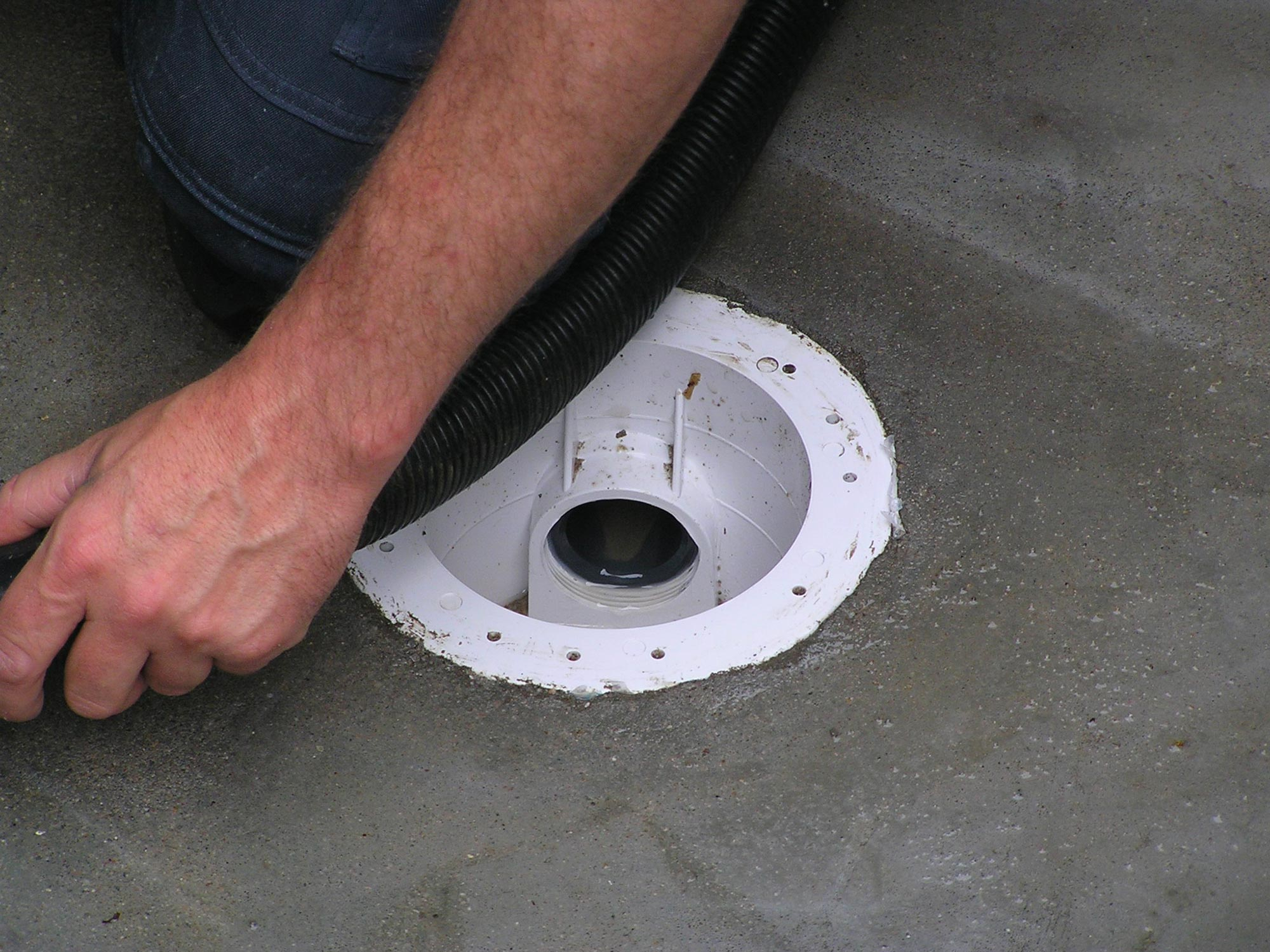 Piscine extérieure - Pièces à sceller