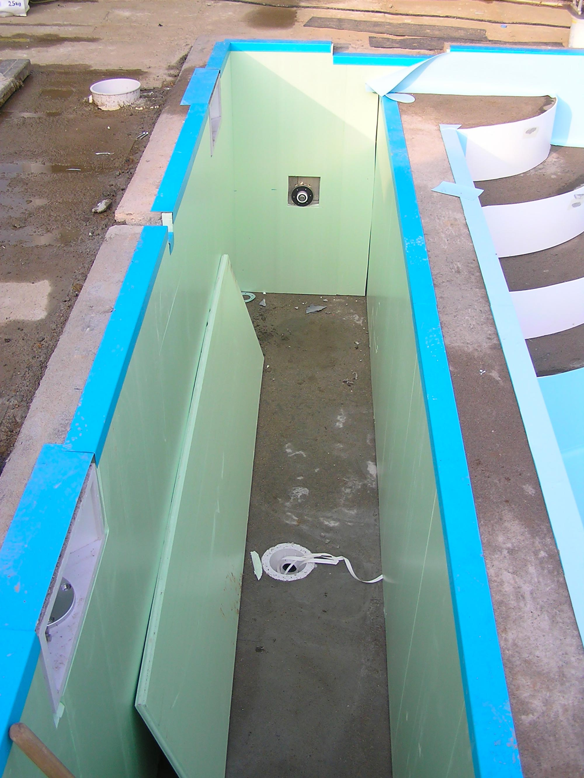 Isolation du bac à volet