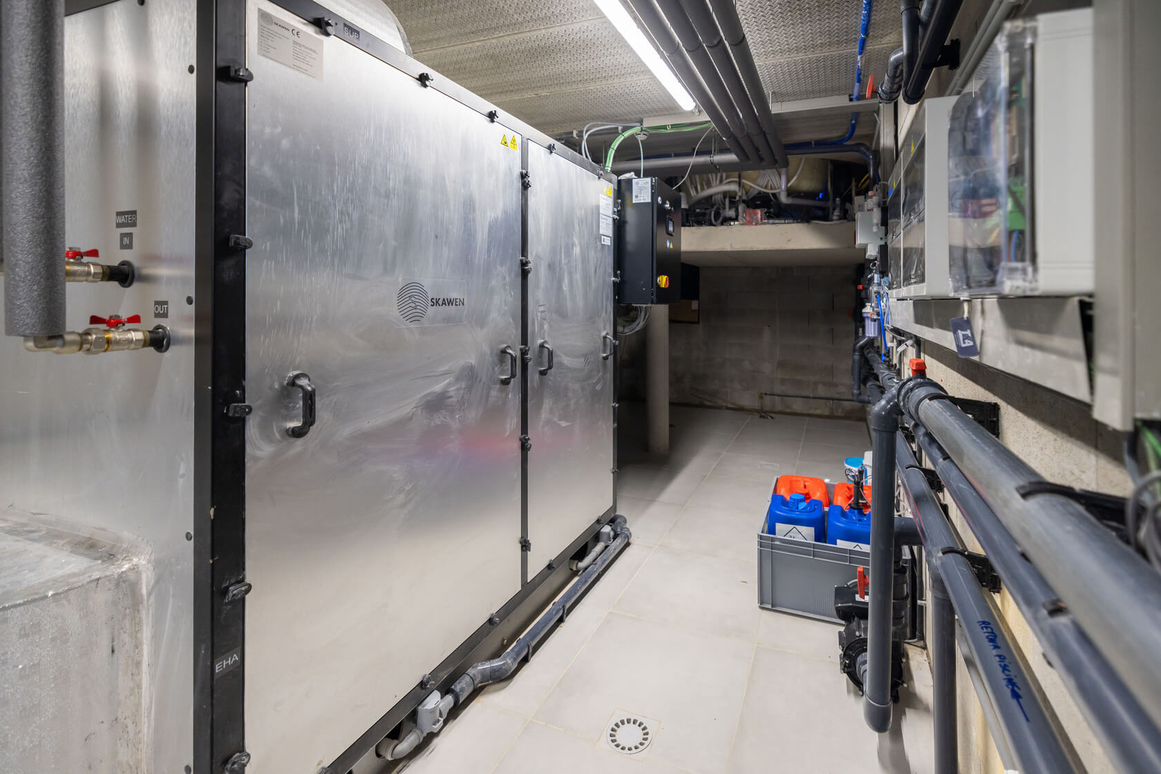 construction piscine technique