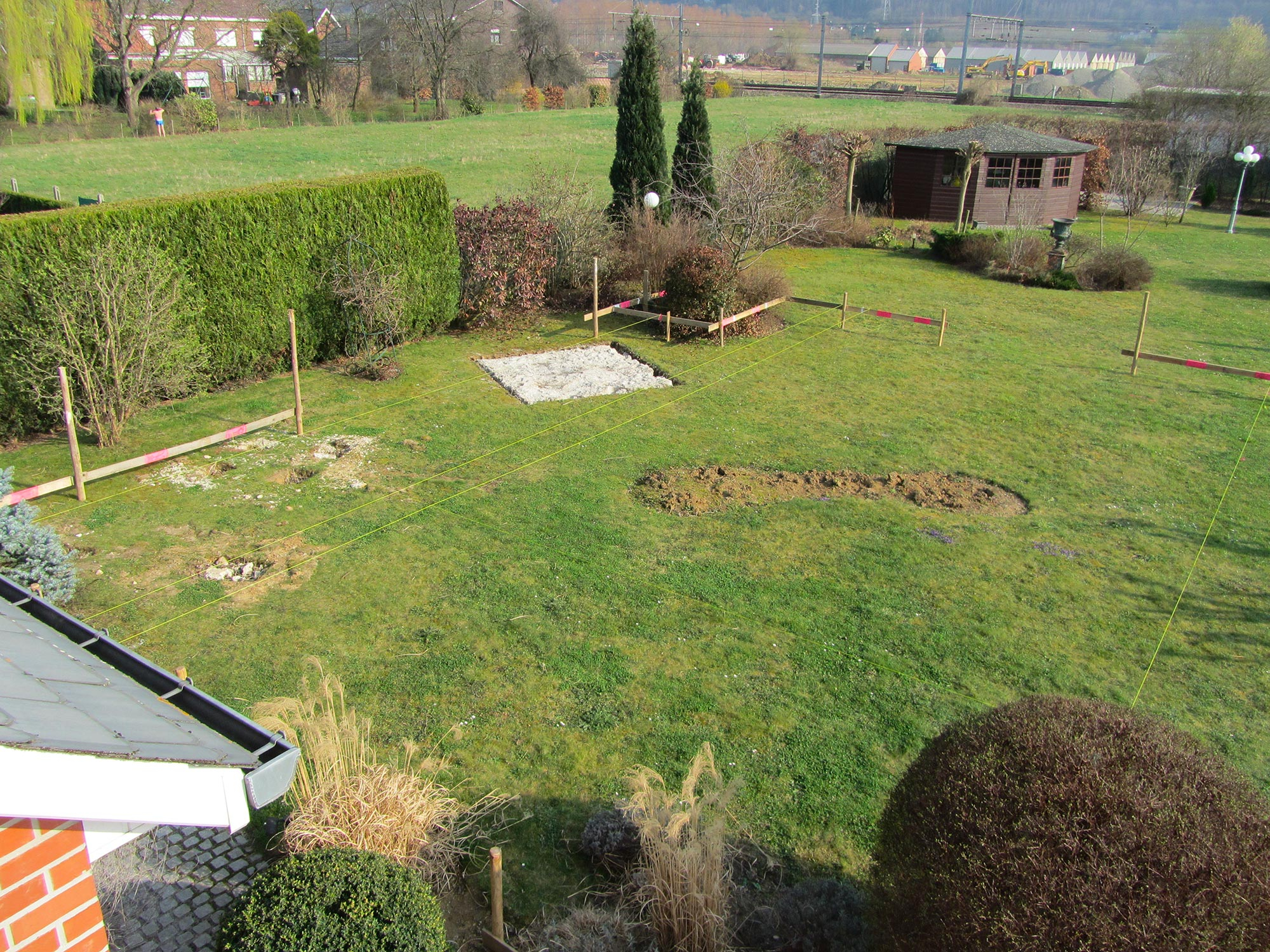 Chaises - Terrassement Piscine