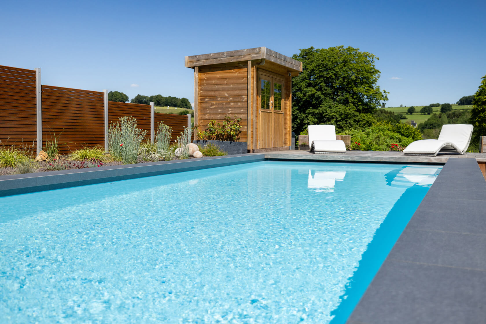 margelles en céramique abri de jardin