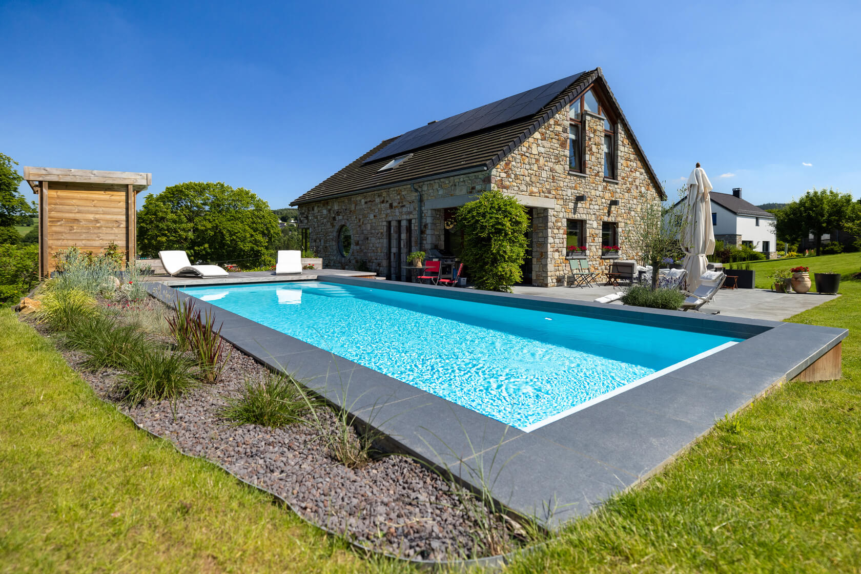 maison ardenne piscine