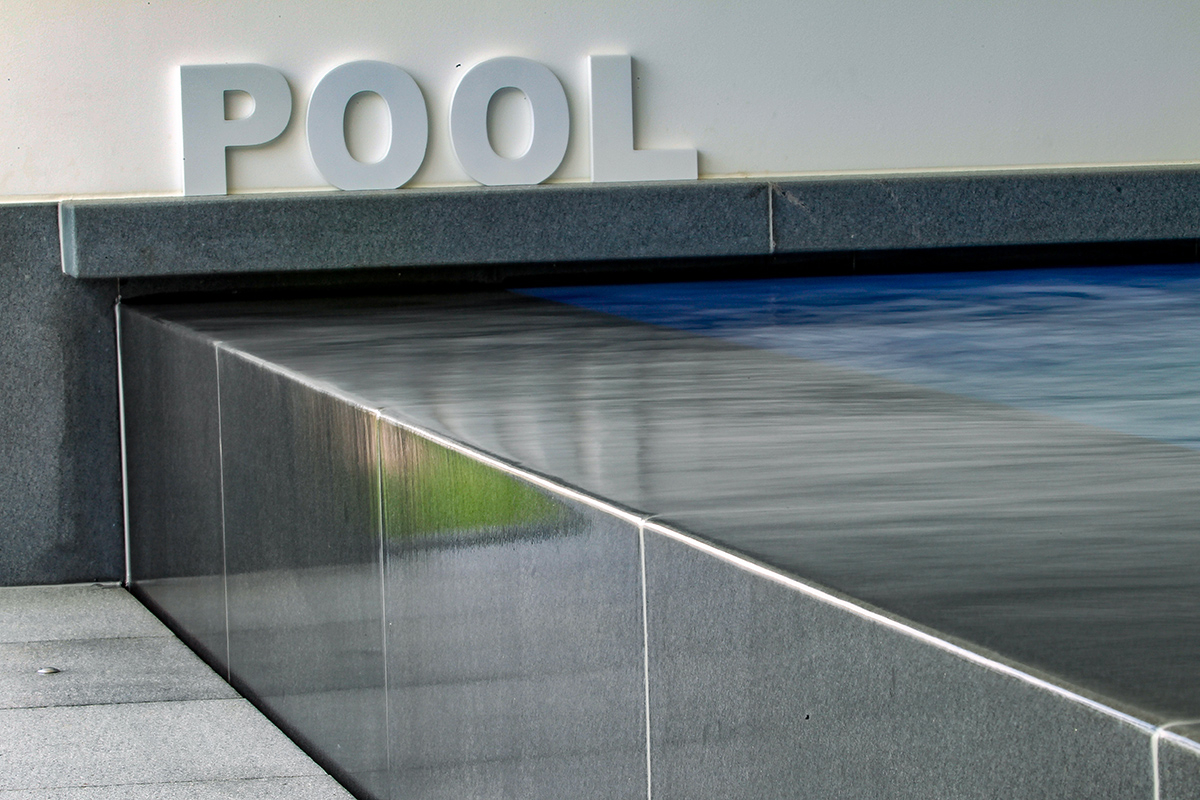 L'esthétisme d'une piscine à débordement