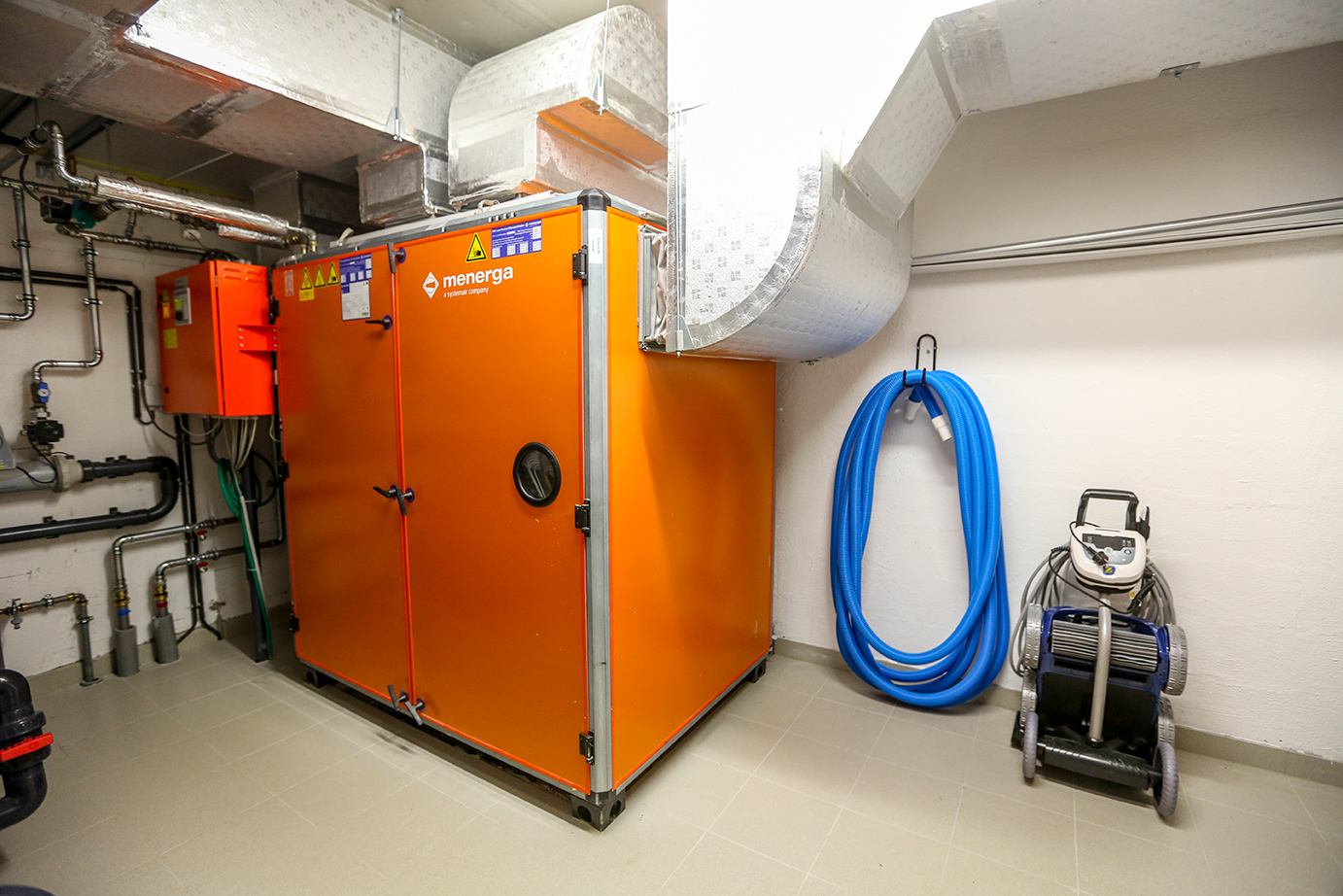 Récupération et traitement de l'air de votre piscine