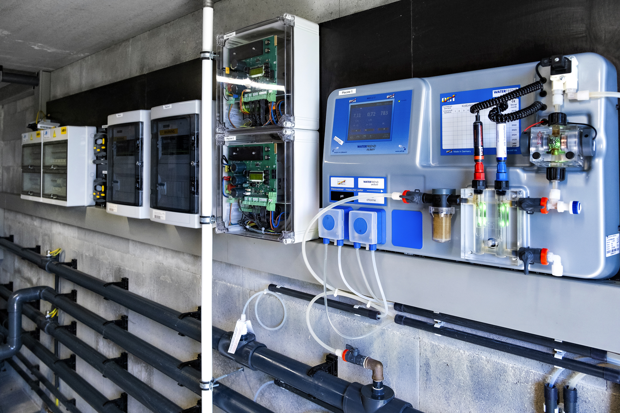 Equipements de piscines