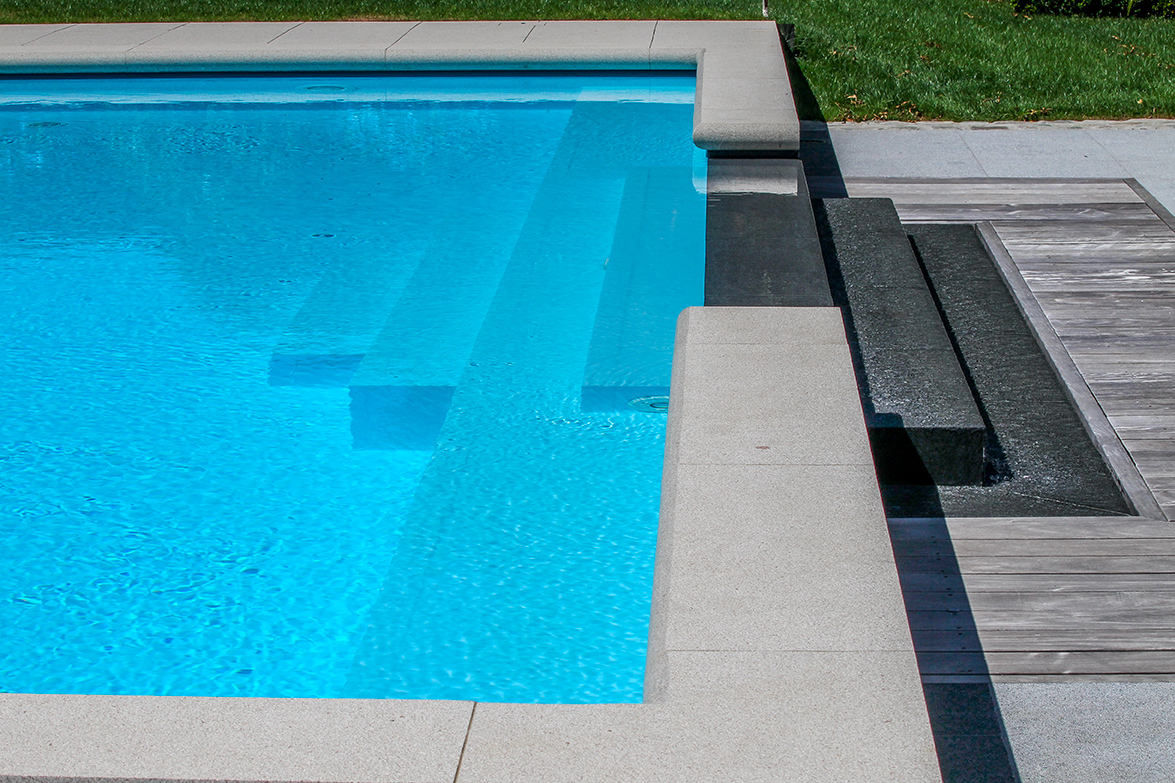 Marches d'escalier par Piscines Ondine