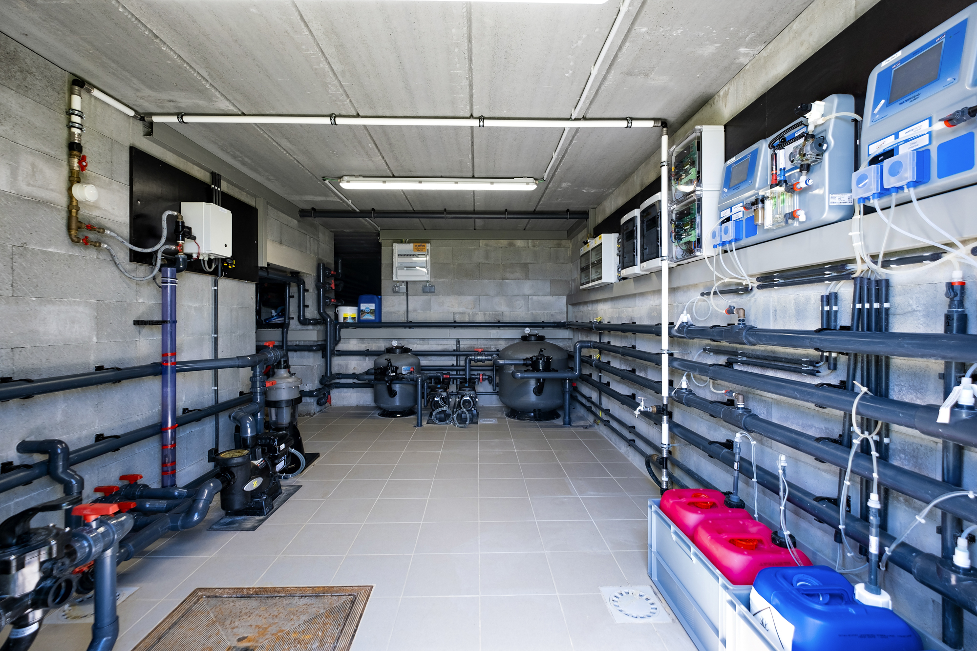 Système de filtration par les Piscines Ondine