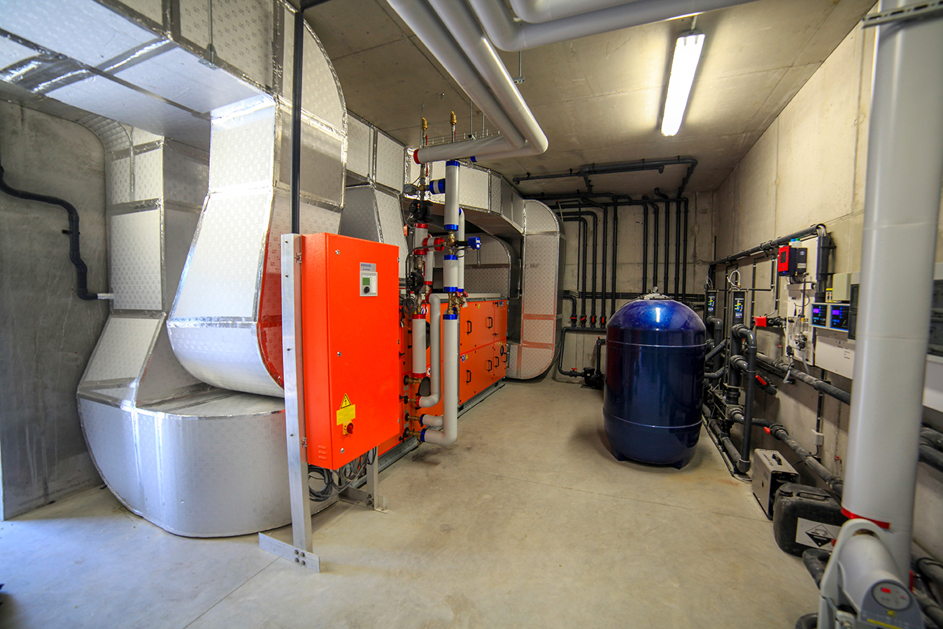 Filtration - salle technique