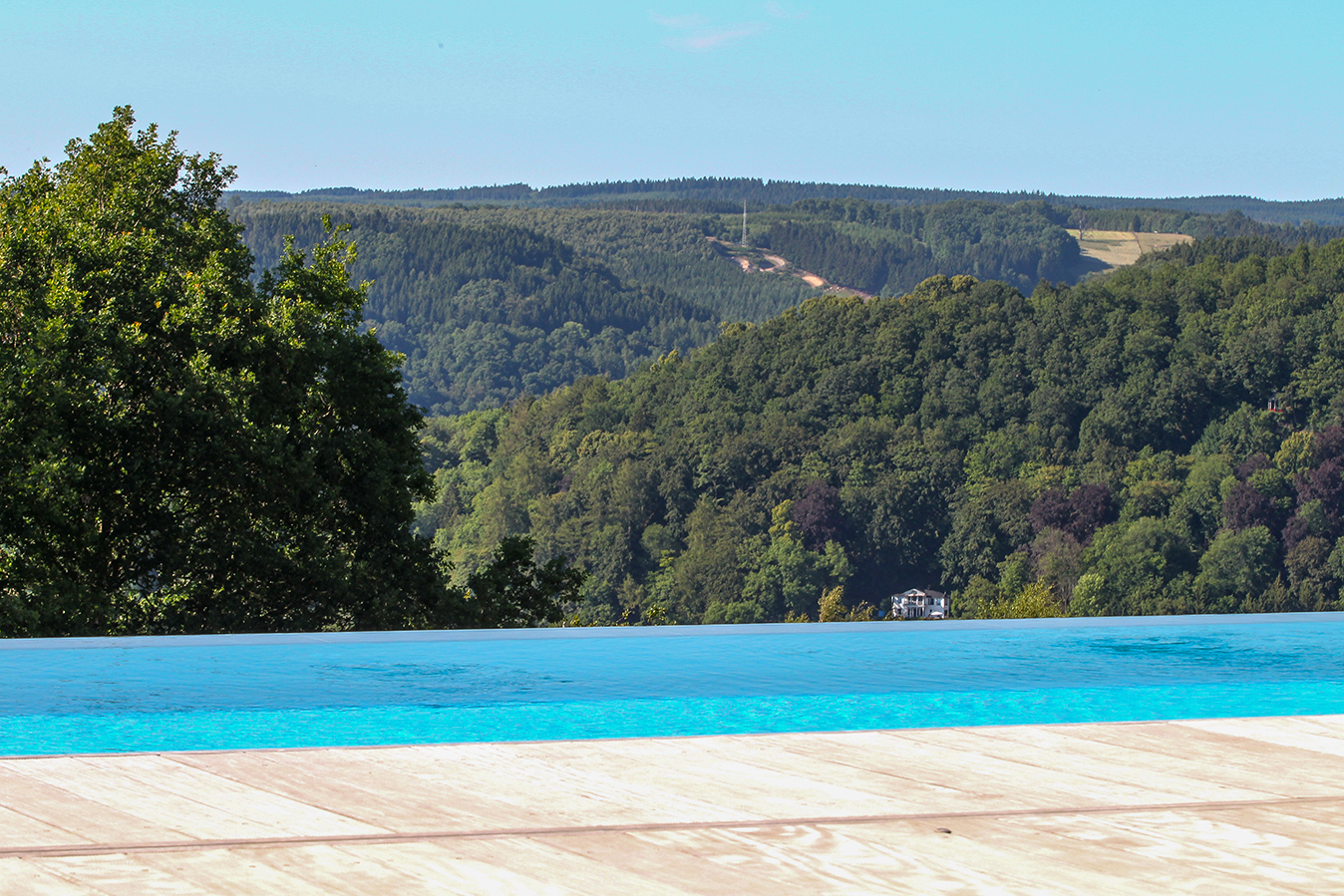 Vue dégagée sur nos magnifiques paysages