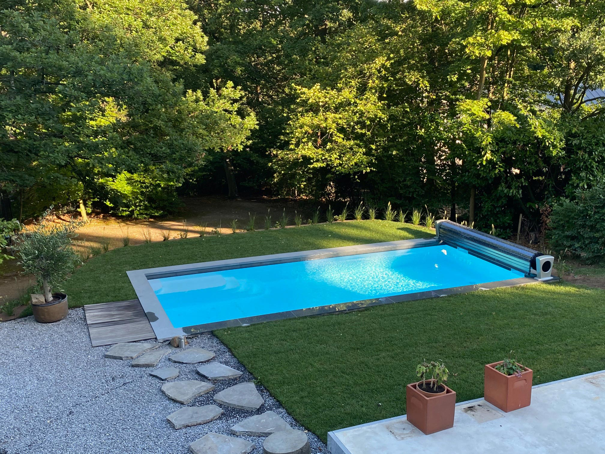 Sécurité piscine - Volet hors sol