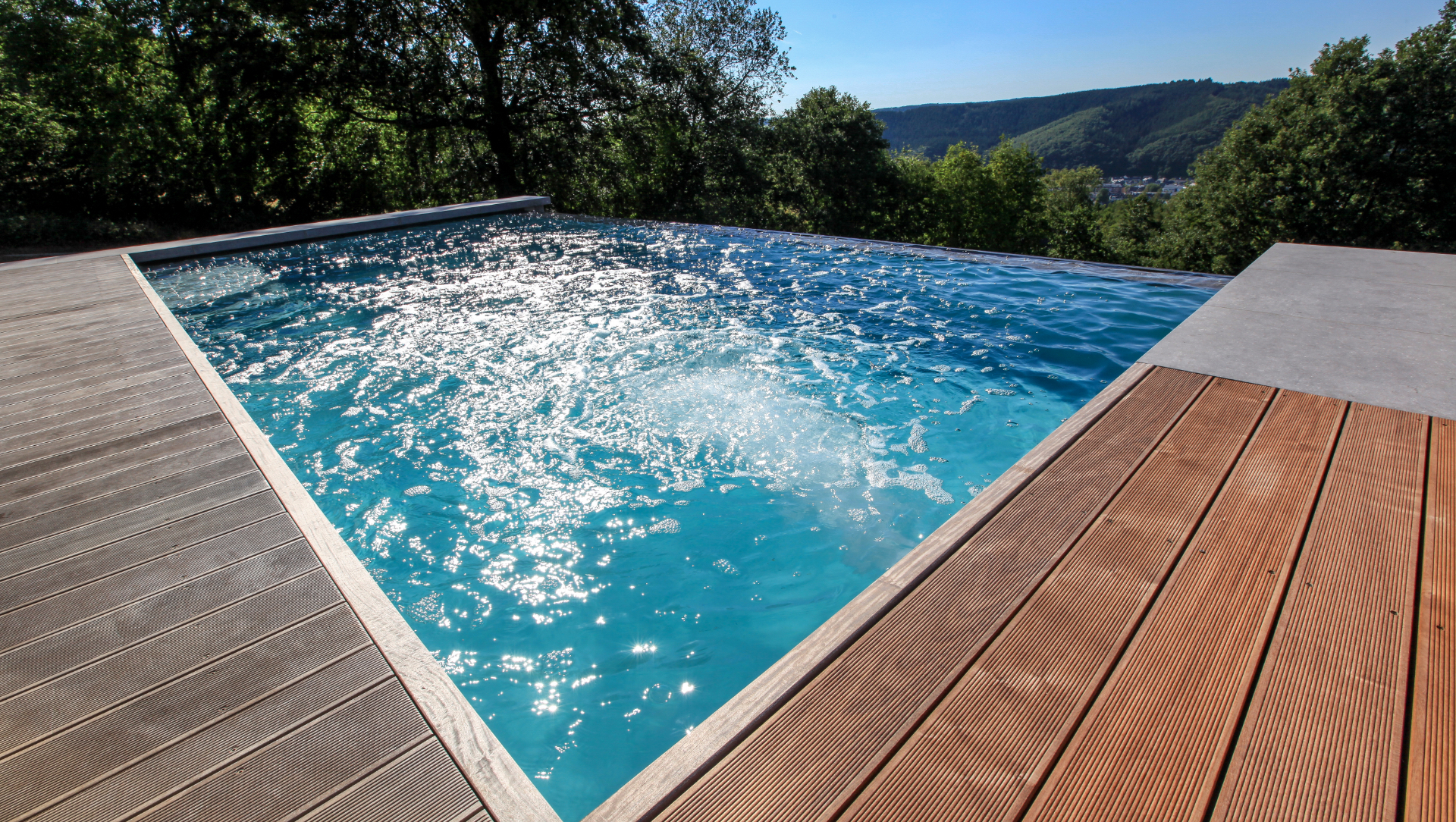 Piscine Extérieure rectangulaire